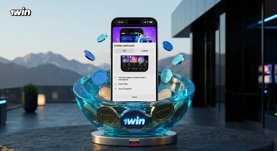 Retiro de saldo del casino 1win en bolívares